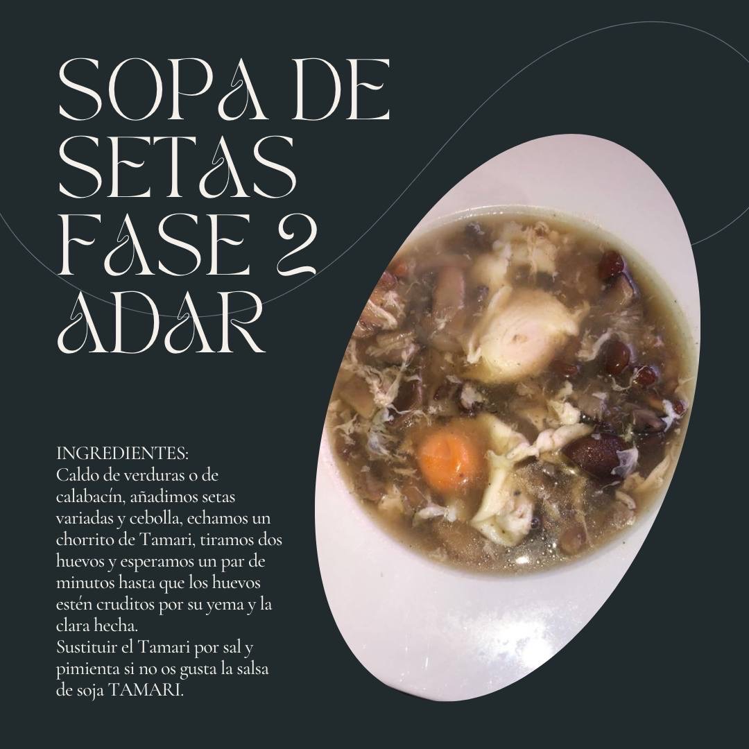 Sopa de Setas